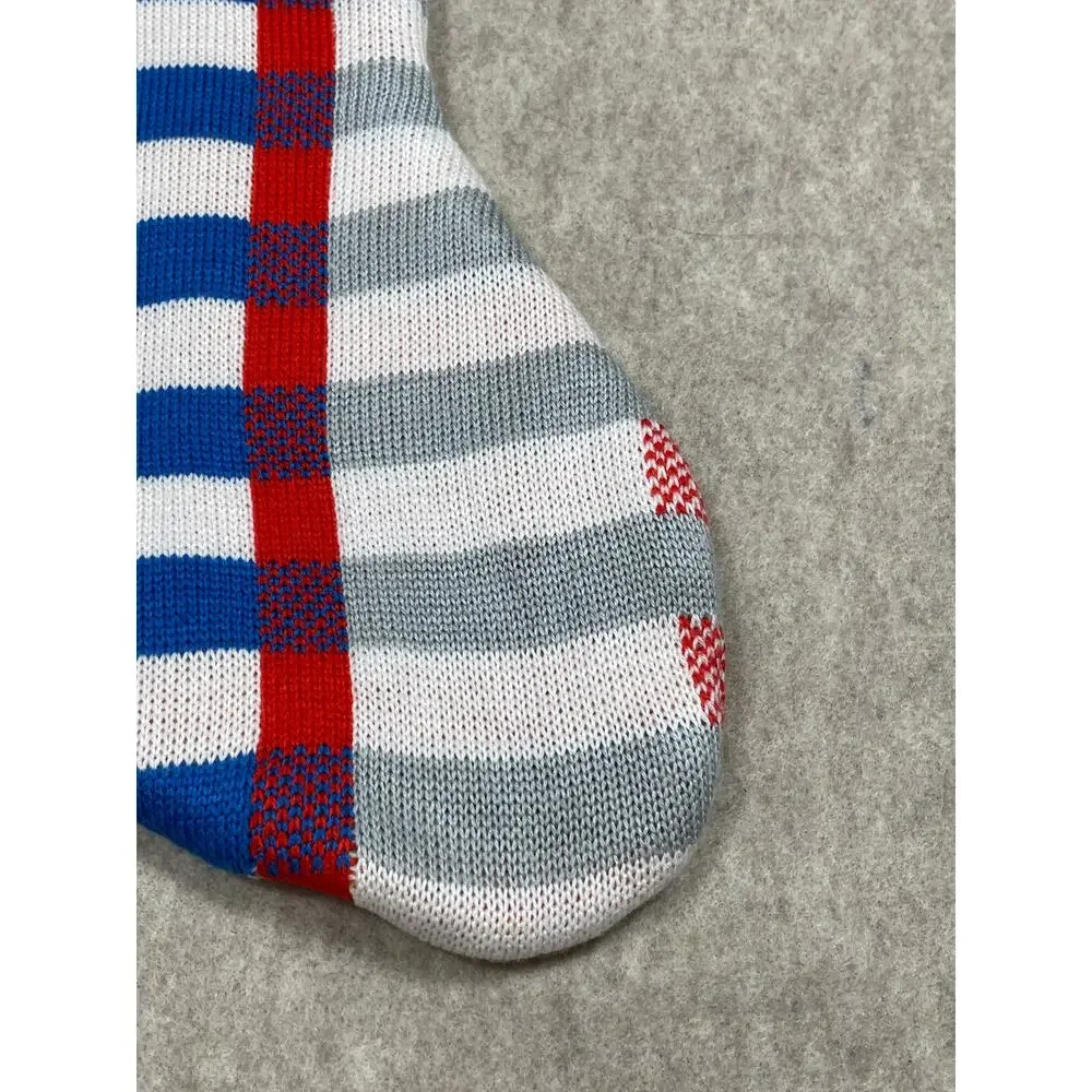 Lego Collection x Target Knitted Plaid/Stripes Christmas Stockings Multicolor